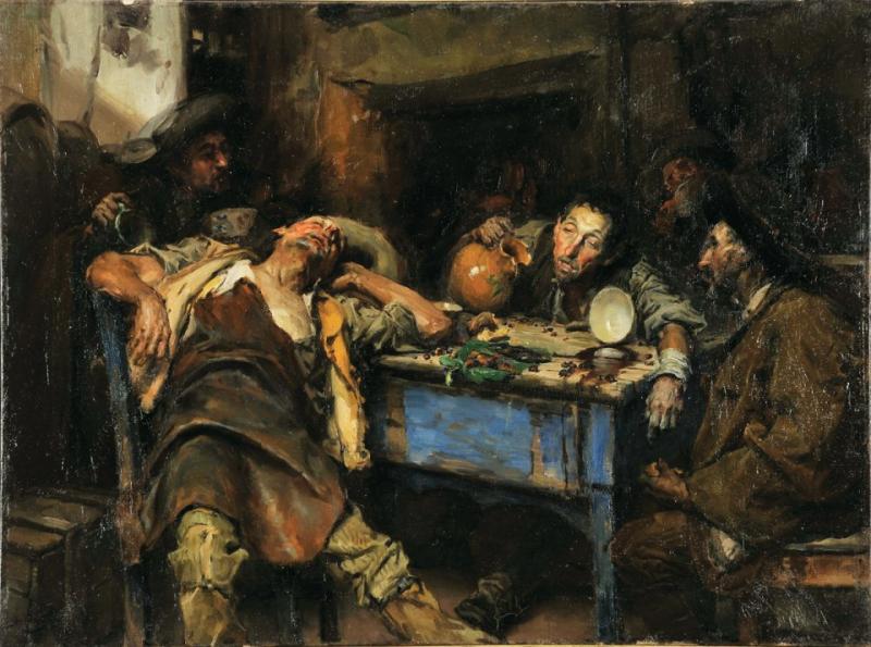 Les ivrognes - José Malhoa